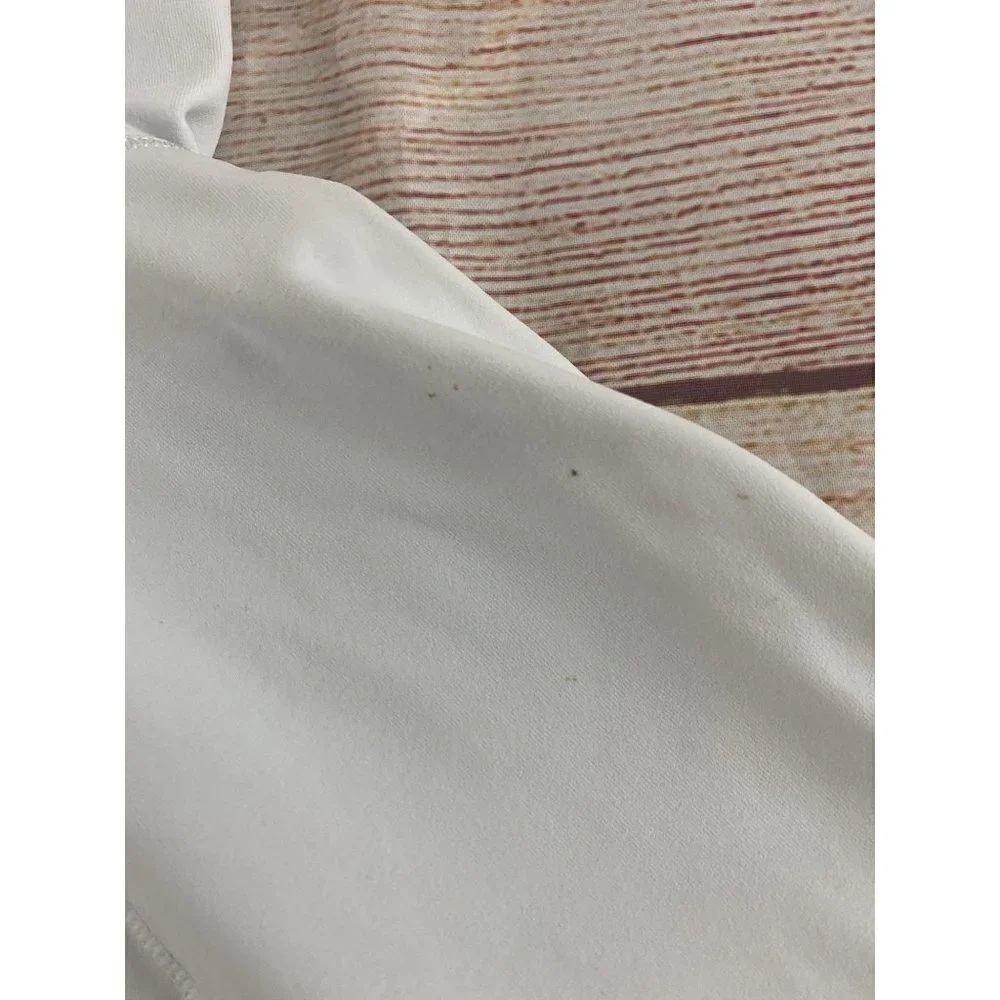 Lululemon Athletica Women's White Light Hooded Pullover - 12 - Picture 12 of 12